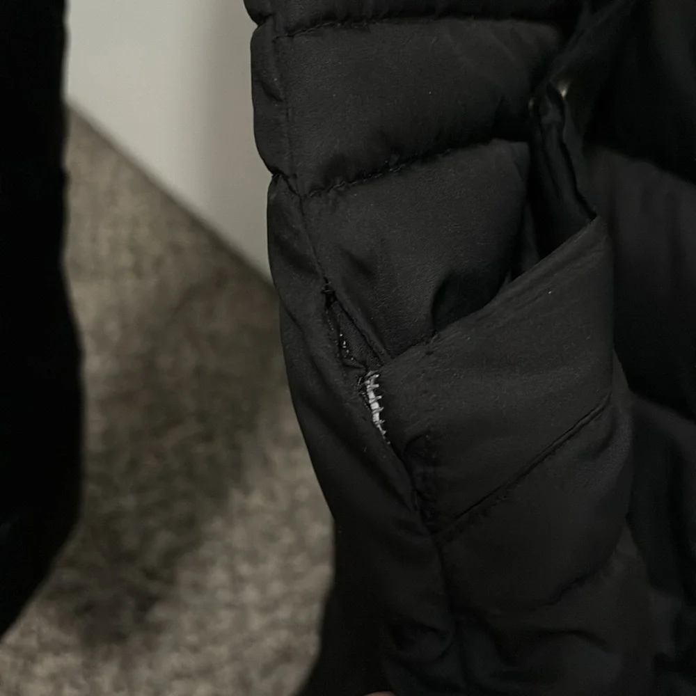 I.N.C international concepts black puffer coat
